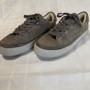 All Saints Trish Women's Lace Up Sneakers Size 40 / US 9 - Brown